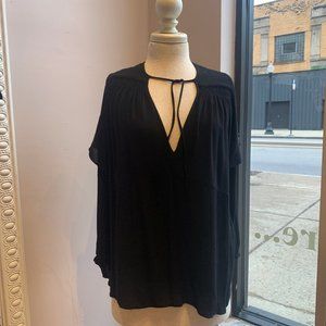 Size 4 Rachel Comey Flutter Sleeve Blouse